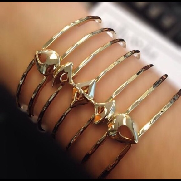 Stella & Dot Jewelry - :: Stella & Dot Gold Cage Cuff Bracelet
